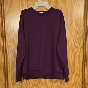 Love & Sports  All Genders Purple Crewneck Sweatshirt